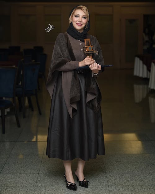 بازیگران در اختتامیه جشنواره شهر