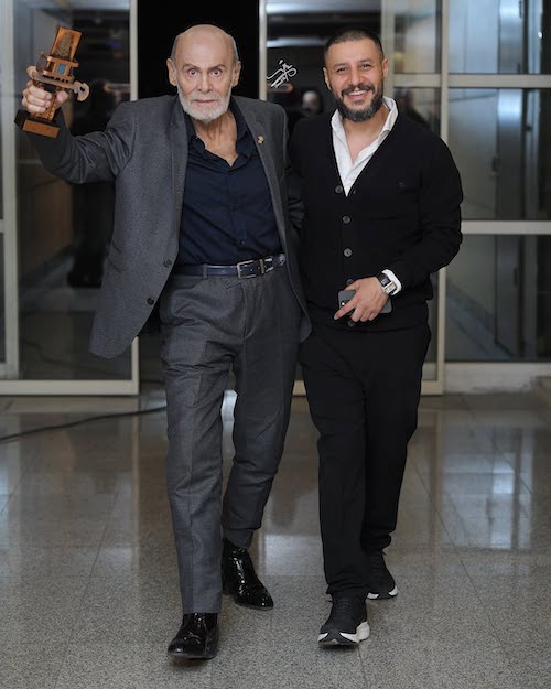 بازیگران در اختتامیه جشنواره شهر