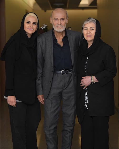 بازیگران در اختتامیه جشنواره شهر