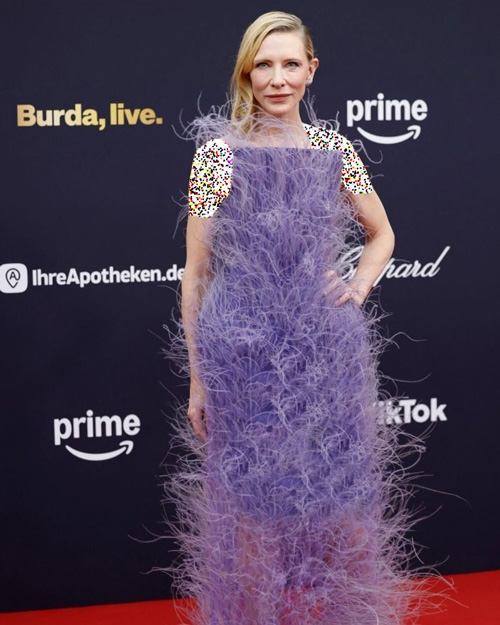 پیراهن بنفش کیت بلانشیت