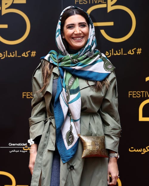 نیکی مظفری در اختتامیه جشنواره ۲۵