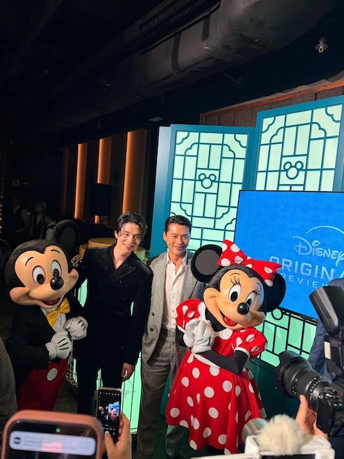 هیون بین و لی دونگ ووک در هنگکنگ