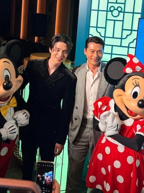 هیون بین و لی دونگ ووک در هنگکنگ