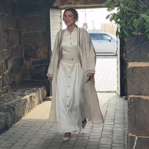 استایل سفید ملکه رانیا اردن