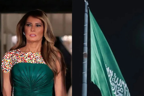 ملانیا ترامپ در دیدار با ولیعهد عربستان