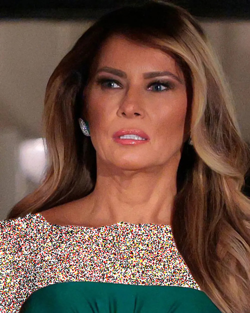 ملانیا ترامپ در دیدار با ولیعهد عربستان