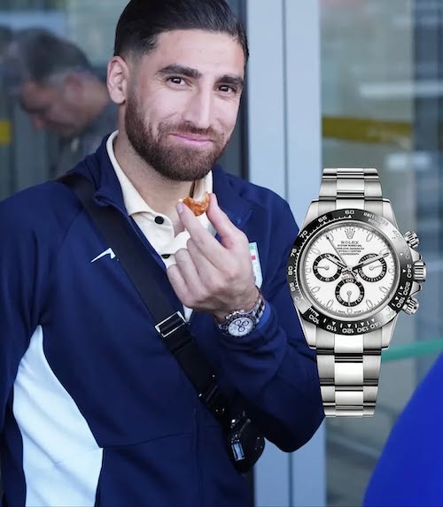 ساعتهای بازیکنان تیم ملی ایران