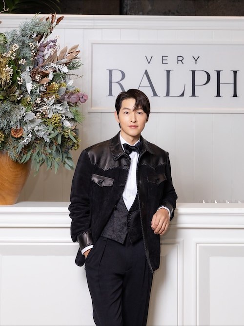 سونگ جونگ‌کی در ایونت رالف لورن