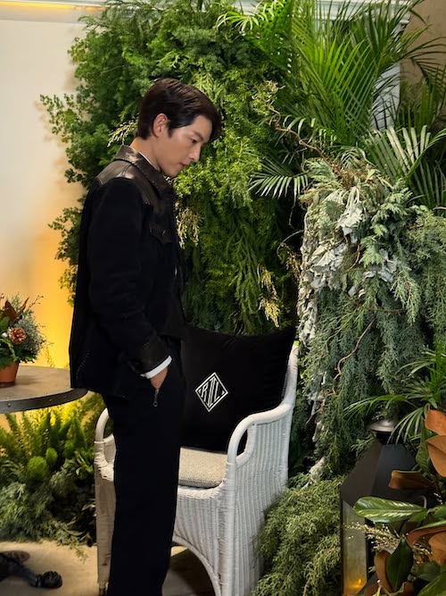 سونگ جونگ‌کی در ایونت رالف لورن