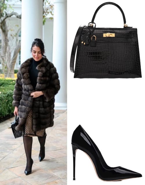 جورجینا رودریگز در کاخ سفید