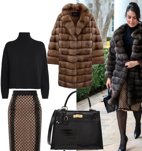 جورجینا رودریگز در کاخ سفید