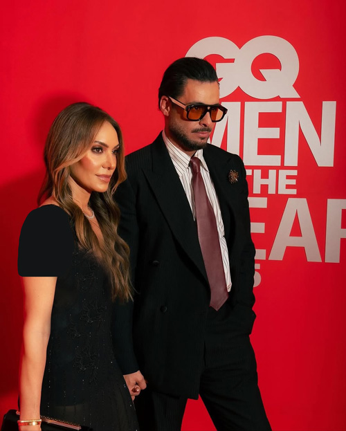 مایک امیری در مراسم مرد سال