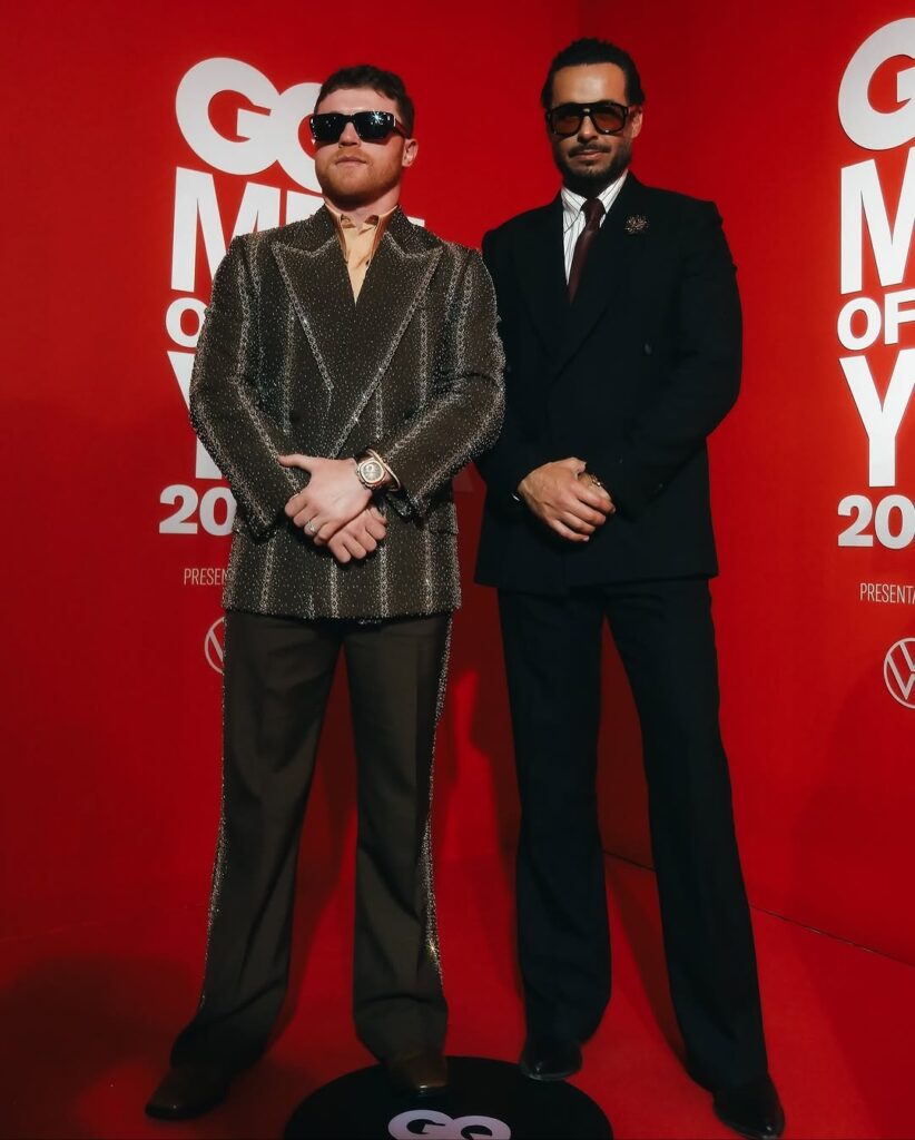 مایک امیری در مراسم مرد سال