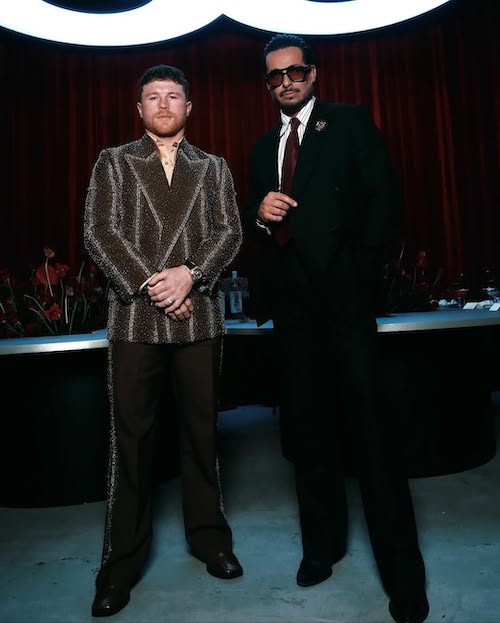 مایک امیری در مراسم مرد سال