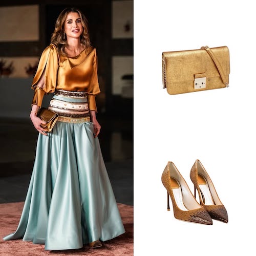 استایل ساتن ملکه رانیا