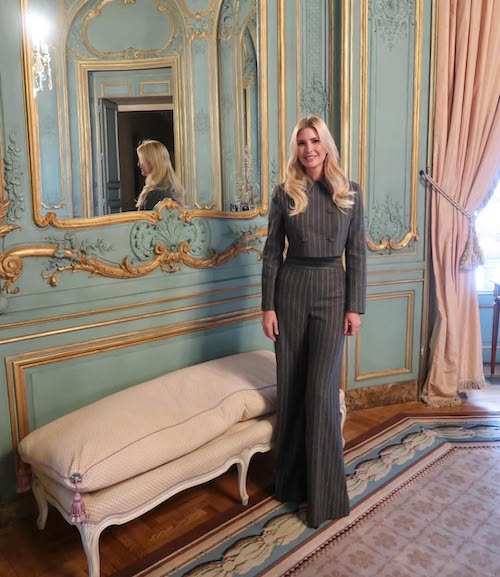 ایوانکا در پاریس