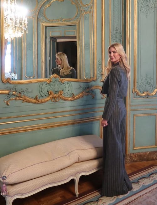 ایوانکا در پاریس