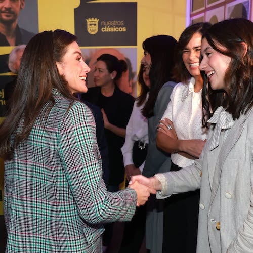 کت چهارخونه ملکه لتیزیا