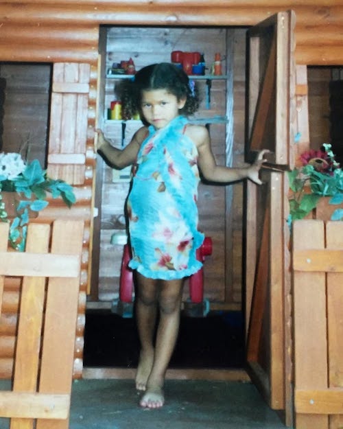 عکس‌های کودکی زندیا