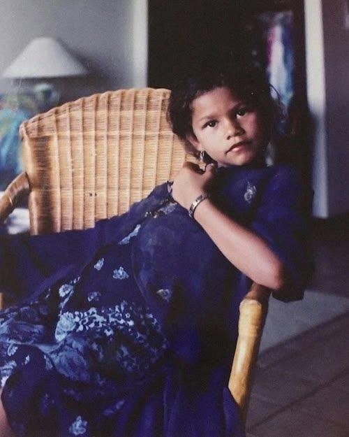 عکس‌های کودکی زندیا