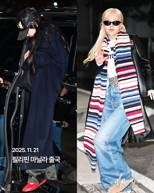 استایل‌های فرودگاهی دختران بلک‌پینک