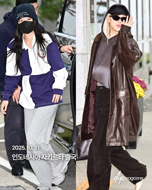 استایل‌های فرودگاهی دختران بلک‌پینک