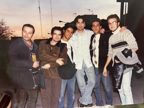 عکس قدیمی امین و شهرام