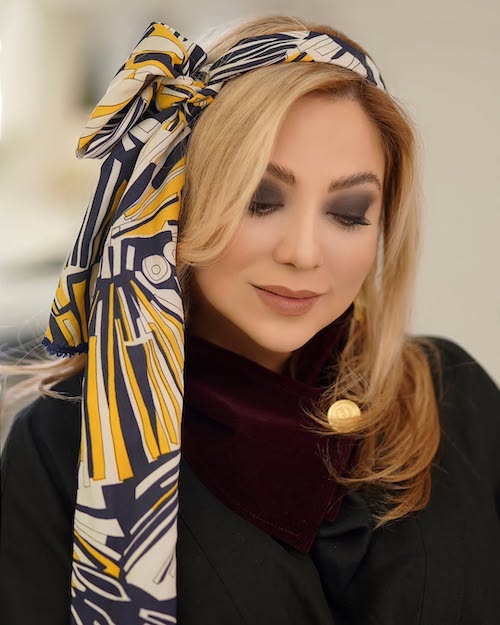 آرایش اسموکی مریم سلطانی