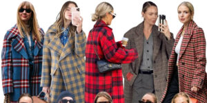 استایلی مدرن با پالتوهای بلند چهارخانه؛ ترکیبی از جسارت و خلاقیت