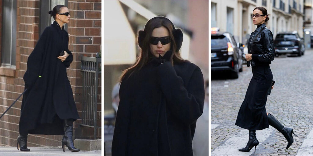 ایرینا شایک و اعتیاد مرموزش به رنگ مشکی؛ راز پشت این انتخاب تکراری چیست؟