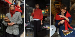 بلاگری که با رنگ قرمز زیباترین استایل‌های پاییزی‌اش را ساخت