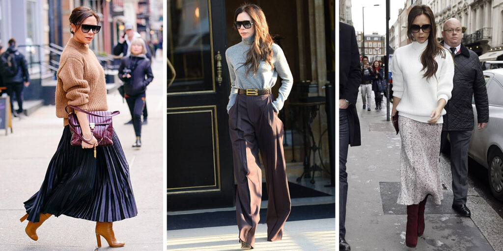 چگونه ویکتوریا بکهام با آیتم‌های ساده، استایل‌های پاییزی الهام‌بخش می‌سازد؟