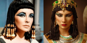 چشمانی که حرف می‌زنند|محیا دهقانی با گریم کلئوپاترا خوش درخشید