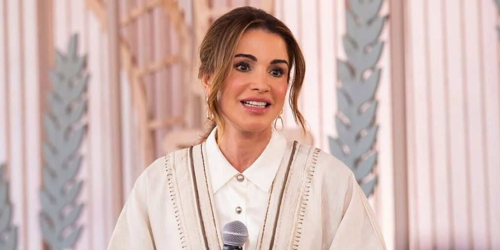 استایل ساتن ملکه رانیا