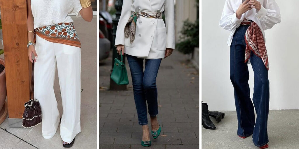 چگونه با یک روسری ساده، استایلی هنرمندانه بسازیم؟