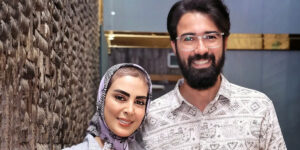 نیلوفر شهیدی با لباس عروس، دومین دخترش را معرفی کرد!