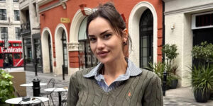 فاحریه اوجن دو پیراهن خاص پوشید و ثابت کرد که اصول شیک بودن را بلد است