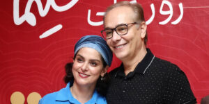 این زوج به معجزه یقه اسکی ایمان آوردند؛ استایل‌های پاییزی غزل شاکری و همسرش را ببینید