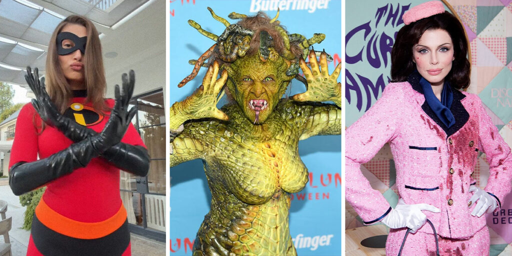 از مدوسا تا استایل لیدی گاگا؛ جشن هالووین امسال، رنگارنگ‌تر از همیشه بود