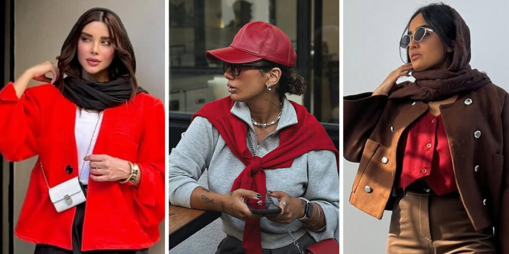 پاییز امسال قرمز را با چه رنگ‌هایی ست کنیم؟