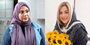 بازیگر سریال «سه در چهار» با آرایش غلیظش همه را متعجب کرد