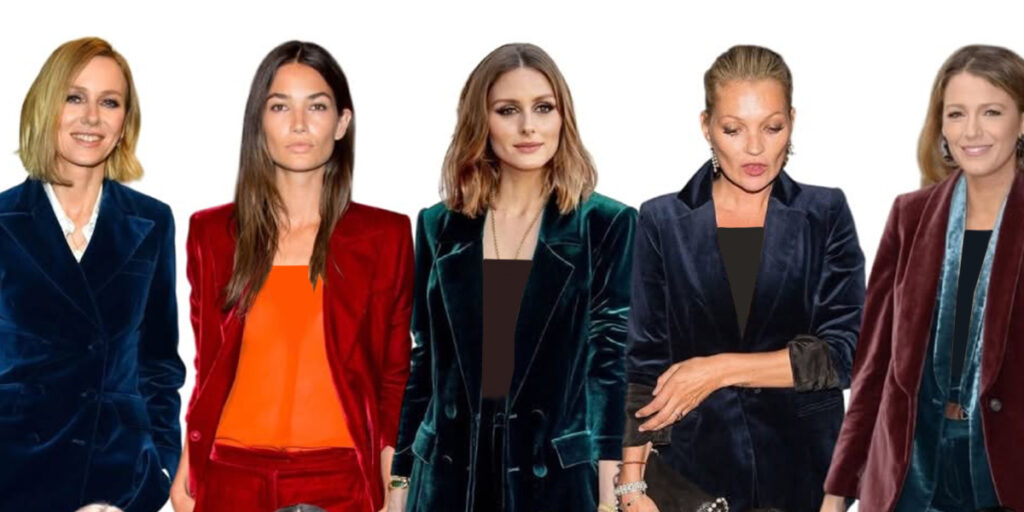 جسورانه و درخشان؛ کت و شلوار مخمل را به سبک سلبریتی‌های محبوب ست کنید