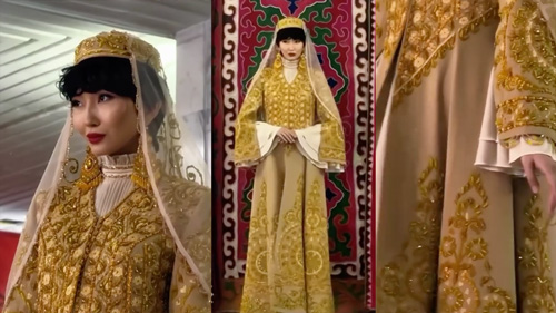 کالکشن طراح تاجیکی با الهام از شاهنامه