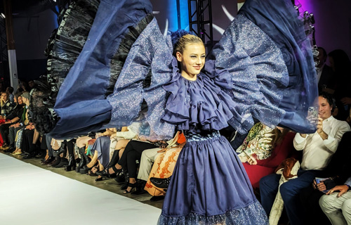 کوچک‌ترین طراح لباس