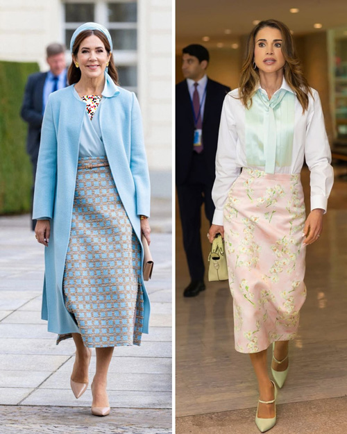 دامن مدادی در مد