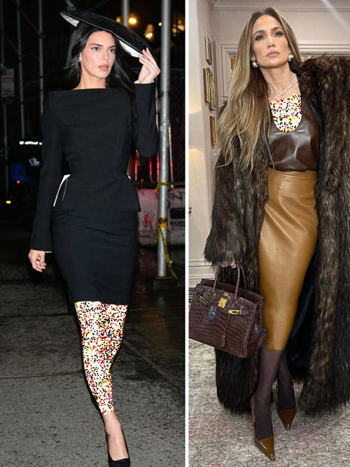 دامن مدادی در مد