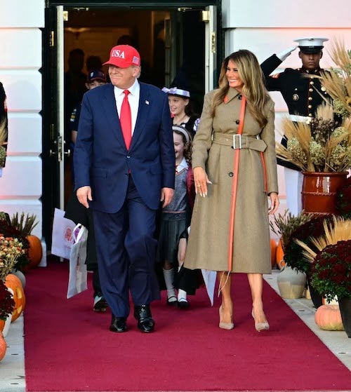 ملانیا ترامپ در هالووین ۲۰۲۵