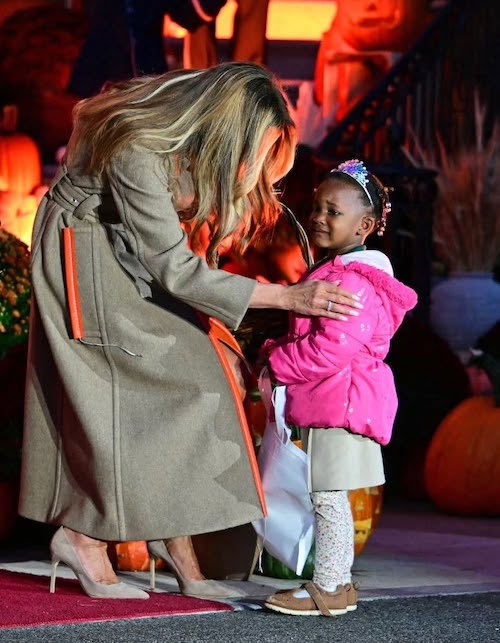 ملانیا ترامپ در هالووین ۲۰۲۵