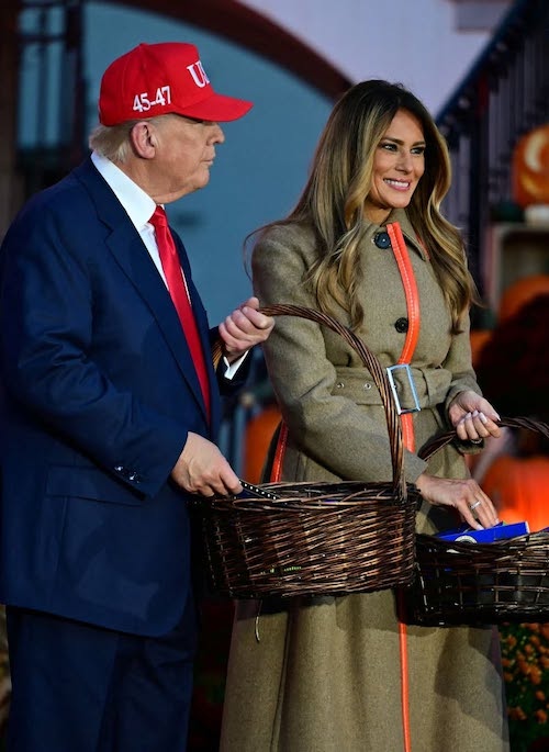 ملانیا ترامپ در هالووین ۲۰۲۵