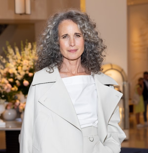 مدل برای موهای خاکستری